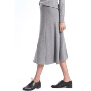 Banana Republic Superloft Midi Sweater Skirt XS